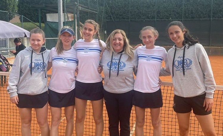 Vittoria di carattere per le giovani del Tc Crema: 4-0 al Tc Pavia in Serie C