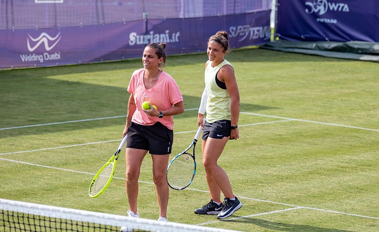 Errani e Vinci insieme al Veneto Open, ed è subito show. Lunedì l’esordio delle prime big