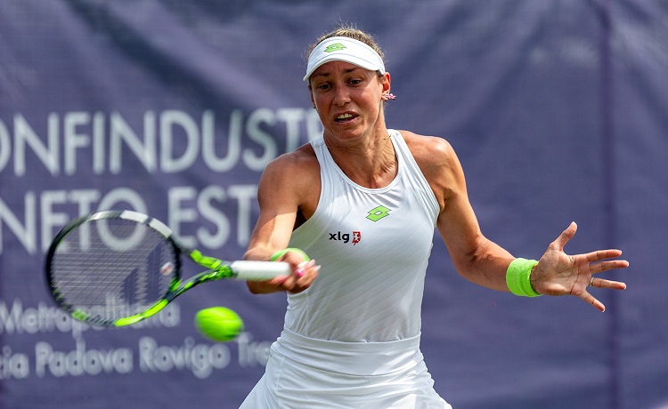 Wickmayer show al Veneto Open: battuta la Kenin. Quarto di finale fra mamme contro Tatjana Maria