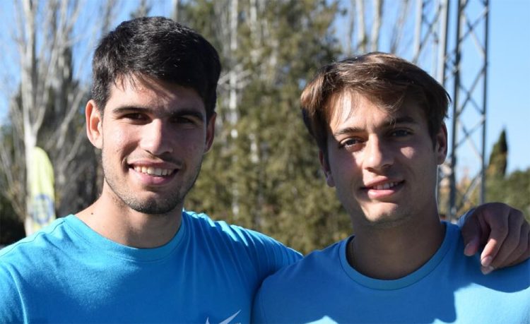 Carlos Alcaraz e Flavio Cobolli - Foto Instagram Cobolli