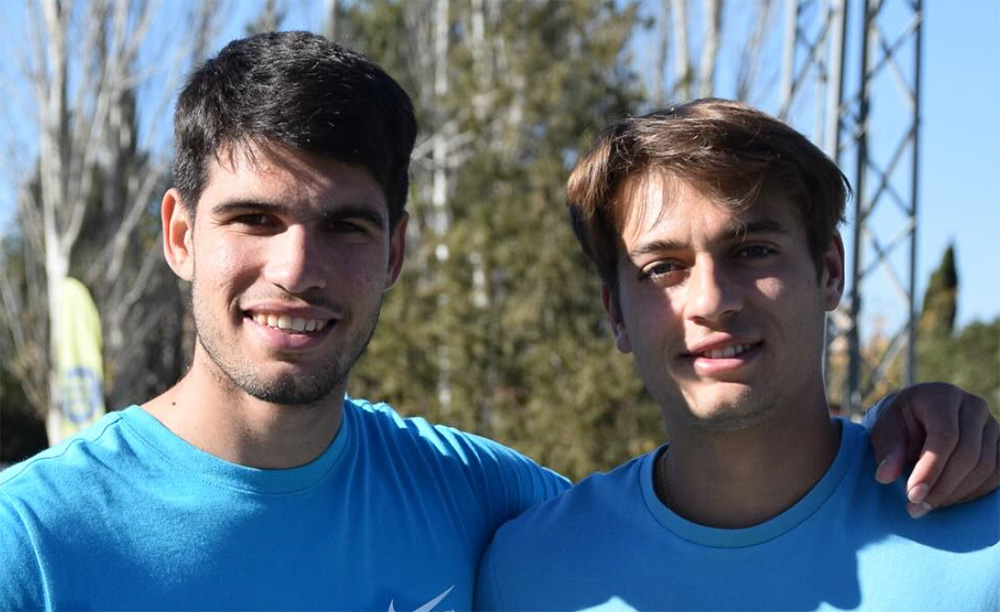 Carlos Alcaraz e Flavio Cobolli - Foto Instagram Cobolli