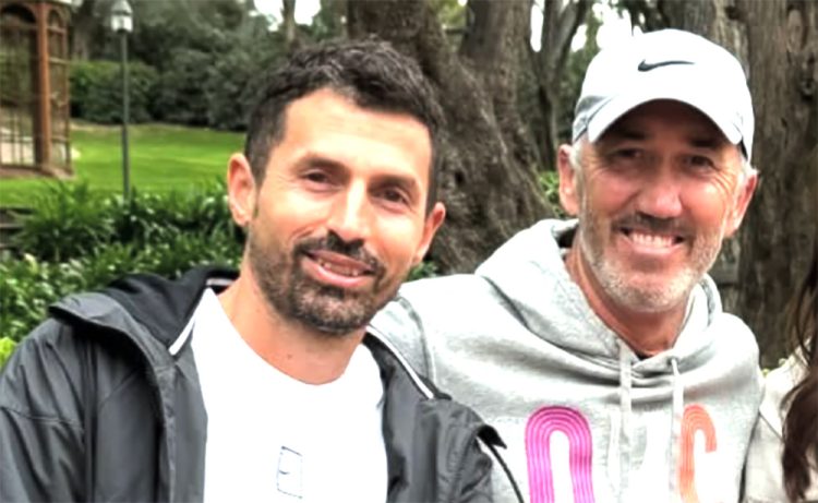 Simone Vagnozzi e Darren Cahill