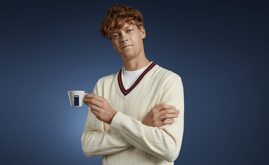 Jannik Sinner - Foto Lavazza