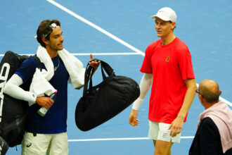 Lorenzo Musetti e Jannik Sinner - Photo by Javier Garcia/Shutterstock
