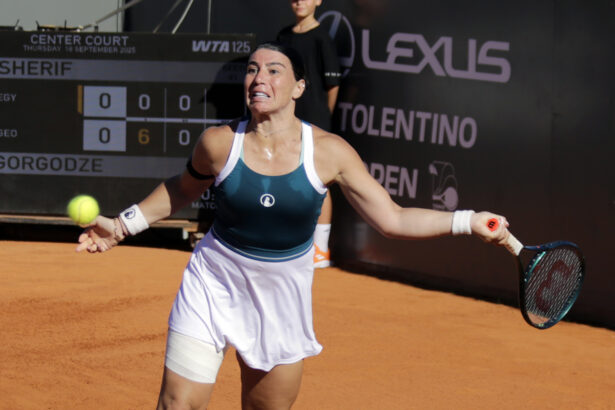La georgiana Ekaterina Gorgodze (foto Ludovico Cecoli)