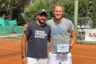 Marco Miceli e Jacopo Berrettini - Foto Profilo Instagram Tennis Training