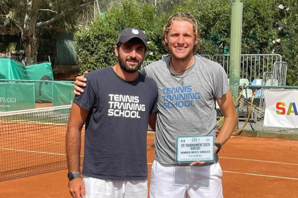Marco Miceli e Jacopo Berrettini - Foto Profilo Instagram Tennis Training