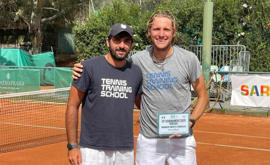 Marco Miceli e Jacopo Berrettini - Foto Profilo Instagram Tennis Training