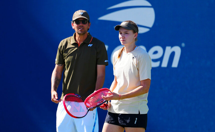 Stefano Vukov ed Elena Rybakina - Foto Javier Garcia:Shutterstock