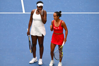 Venus Williams e Leylah Fernandez - Foto Robert Bell:INSTARimages