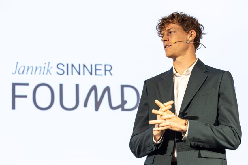 Mandatory photo credit: Jannik Sinner Foundation