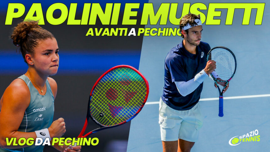 Lorenzo Musetti e Jasmine Paolini - Il vlog da Pechino