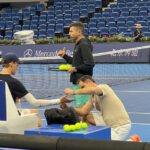 Jannik Sinner, Simone Vagnozzi e Alejandro Resnicoff