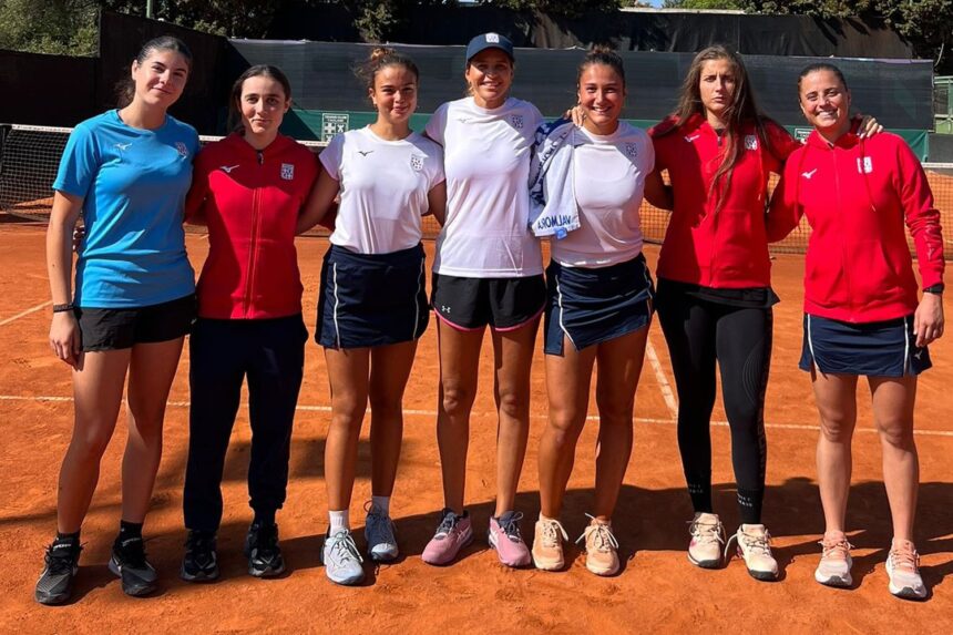 La squadra di A2 del Tc Cagliari