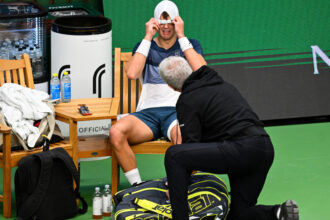 Holger Rune, ATP Stoccolma - Photo by Anders Wiklund/TT/Shutterstock