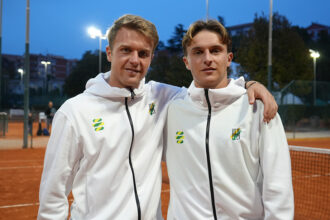 Niccolò Ciavarella e Daniele Minighini - Foto Spazio Tennis