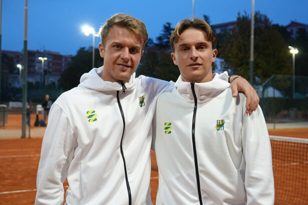 Niccolò Ciavarella e Daniele Minighini - Foto Spazio Tennis