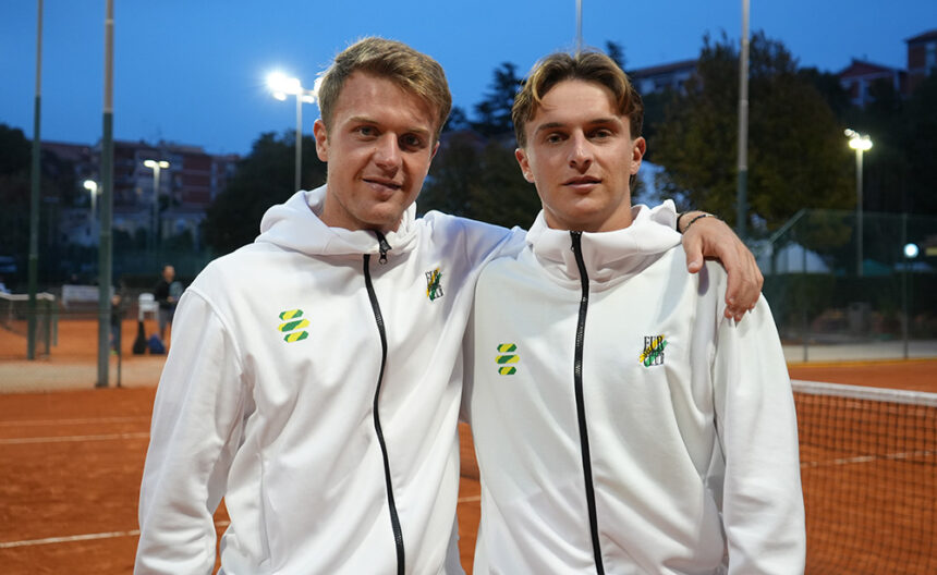 Niccolò Ciavarella e Daniele Minighini - Foto Spazio Tennis
