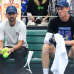 Simone Vagnozzi e Jannik Sinner a Pechino - Photo Courtesy of China Open