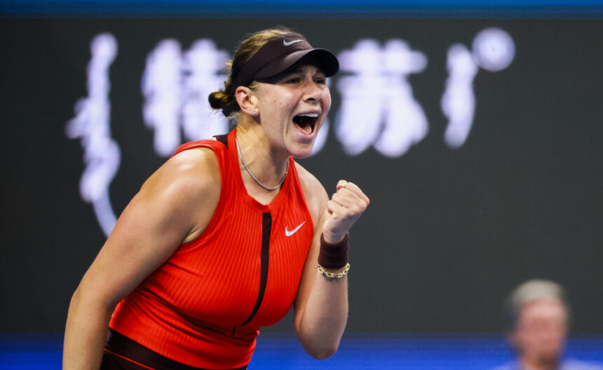 Amanda Anisimova - Photo Courtesy of China Open.