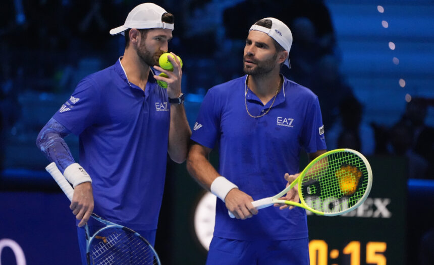 Andrea Vavassori e Simone Bolelli - Foto Claudio BenedettoIPA Sport