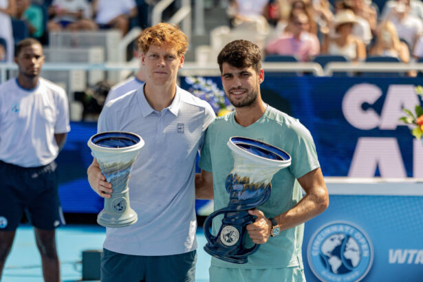 Carlos Alcaraz + Jannik Sinner - Cincinnati 2025 - PSNEWZ_SIPA_IPA