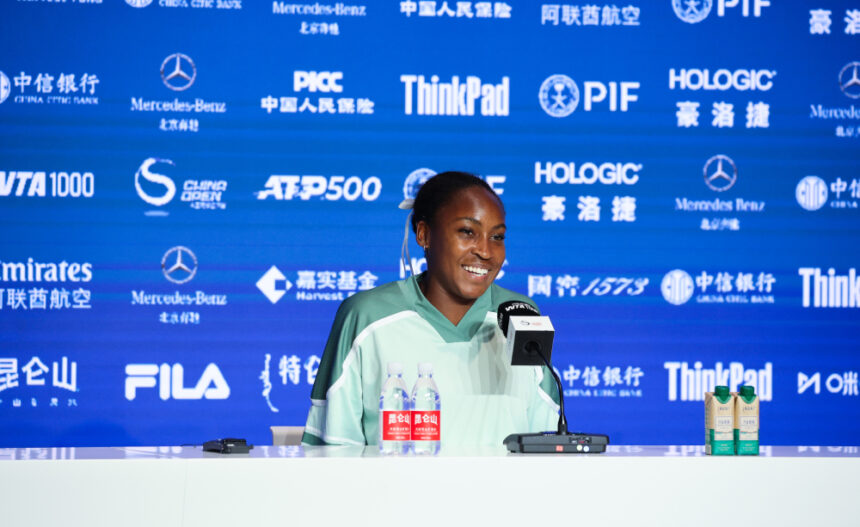 Coco Gauff - Photo Courtesy of China open