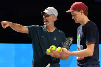 Darren Cahill e Jannik Sinner - Foto Felice Calabrò