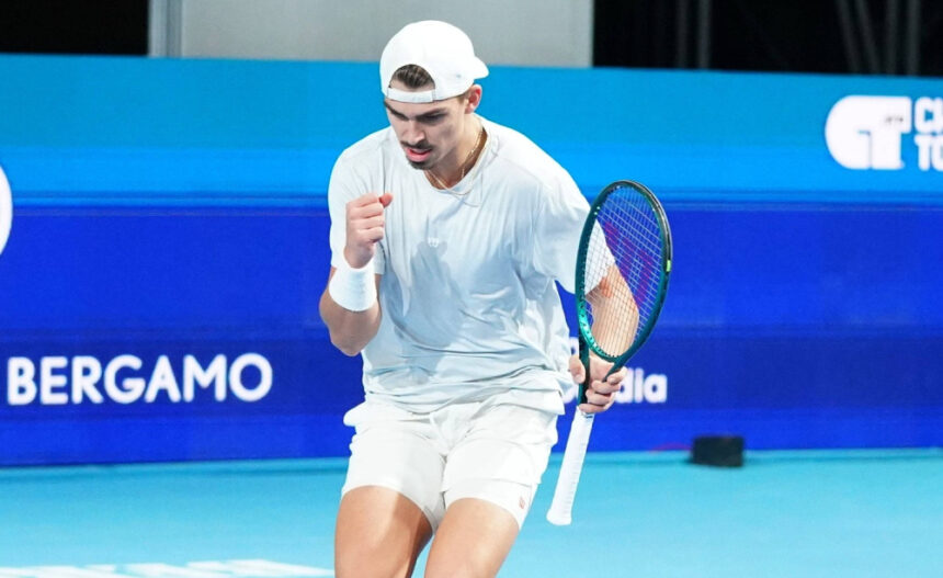 Marko Topo al Challenger Bergamo - Foto Antonio Milesi