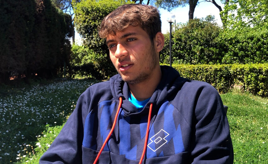 Flavio Cobolli nel 2022 - Immagini Spazio Tennis