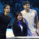 Lorenzo Musetti e Taylor Frtiz - Felice Calabrò/IPA