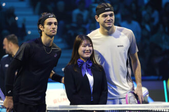 Lorenzo Musetti e Taylor Frtiz - Felice Calabrò/IPA