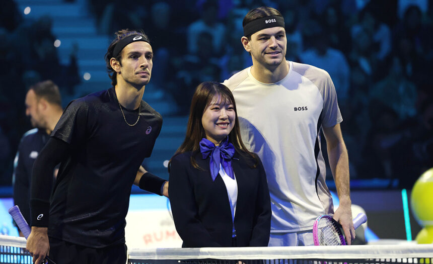 Lorenzo Musetti e Taylor Frtiz - Felice Calabrò/IPA