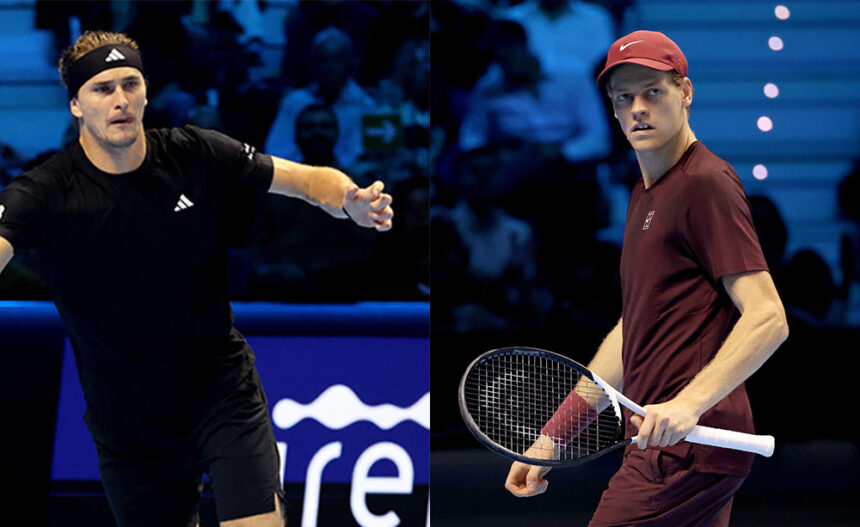 Alexander Zverev e Jannik Sinner - Foto FITP
