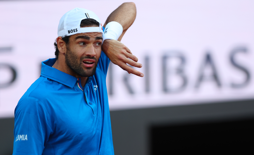 Matteo Berrettini - Foto Marco Iacobucci:IPA