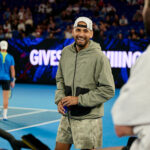 Nick Kyrgios durante il Red Bull Bassline 2026