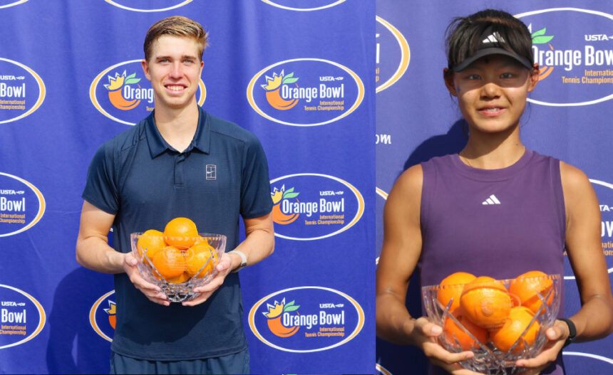 Thijs Boogaard e Xinran Sun - Orange Bowl 2025