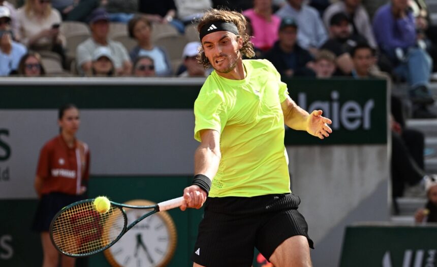 Stefanos Tsitsipas - Foto CHRISTOPHE SAIDI/SIPA / IPA