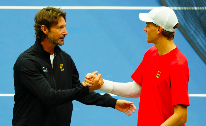Juan Carlos Ferrero e Jannik Sinner - Foto Javier Garcia/Shutterstock