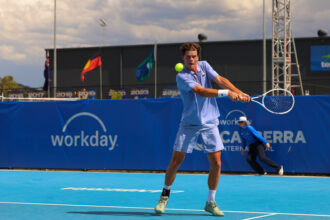 Alexander Blockx - Photo courtesy of Workday Canberra International 2026