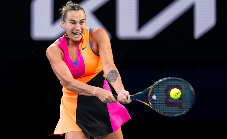 Aryna Sabalenka all'Australian Open 2026