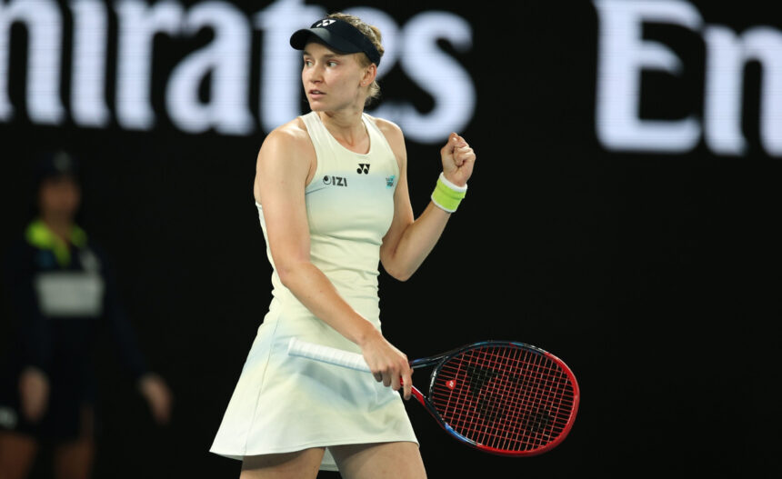 Elena Rybakina all'Australian Open 2026