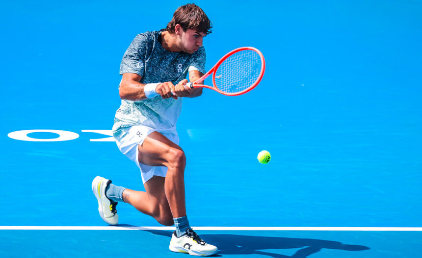 Flavio Cobolli al Kooyong Classic in Australia nel 2026