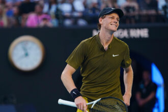 Jannik Sinner all'Australian Open 2026