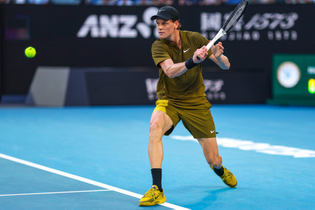 Jannik Sinner all'Australian Open 2026