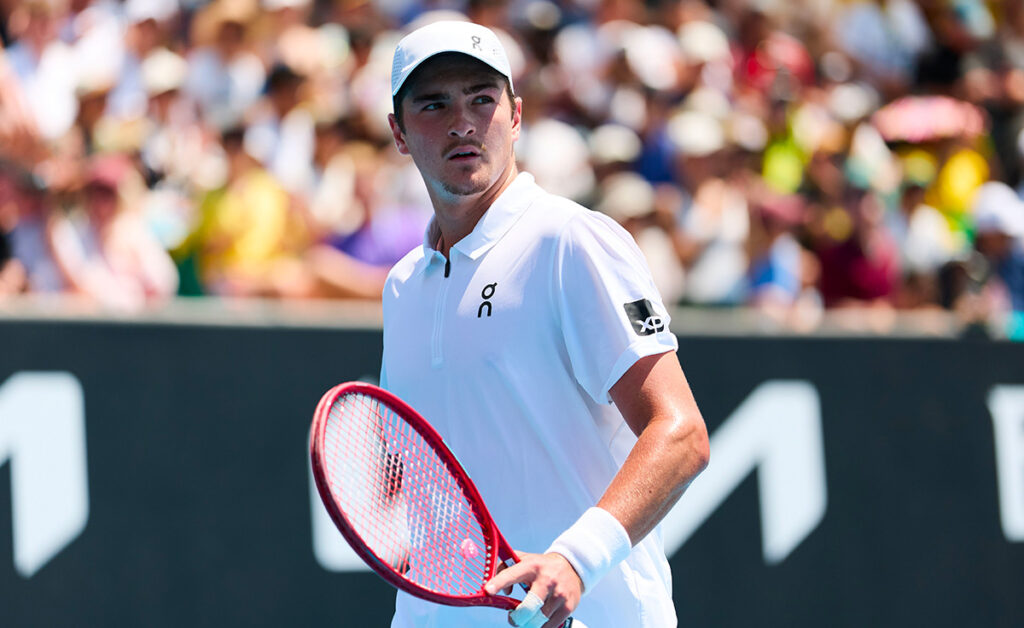 Joao Fonseca all'Australian Open 2026