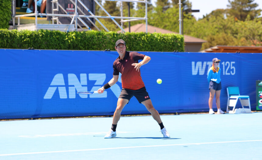 Kei Nishikori - Photo courtesy of Workday Canberra International 2026