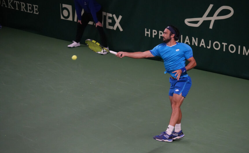 Lorenzo Giustino - Annika Wolin/HVS-Tennis ry