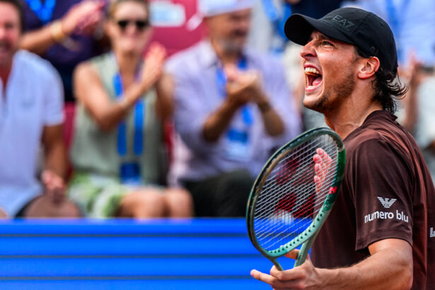 Luciano Darderi a Bastad nel 2025