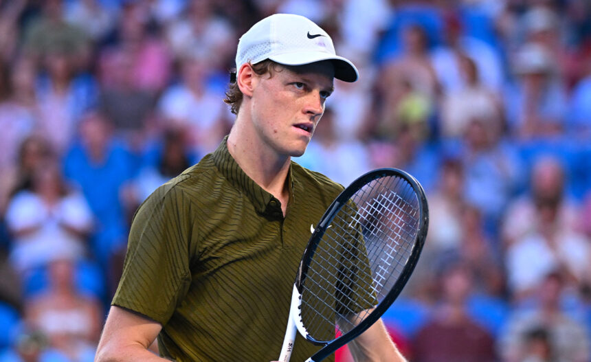 Jannik Sinner in Australia nel 2026
